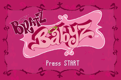 Game cover: Bratz Babyz