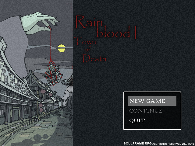Game cover: Rainblood: Town of Death