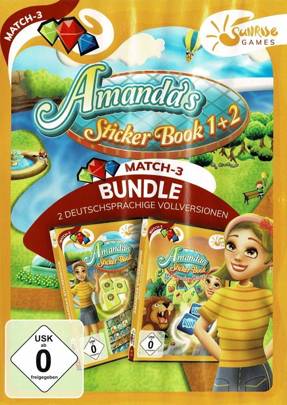 Game cover: Amanda's Sticker Book 1+2
