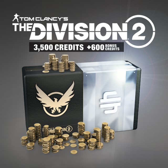 Game cover: Tom Clancy's The Division 2: 3500 Credits + 600 Bonus Credits