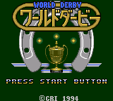 Game cover: World Derby