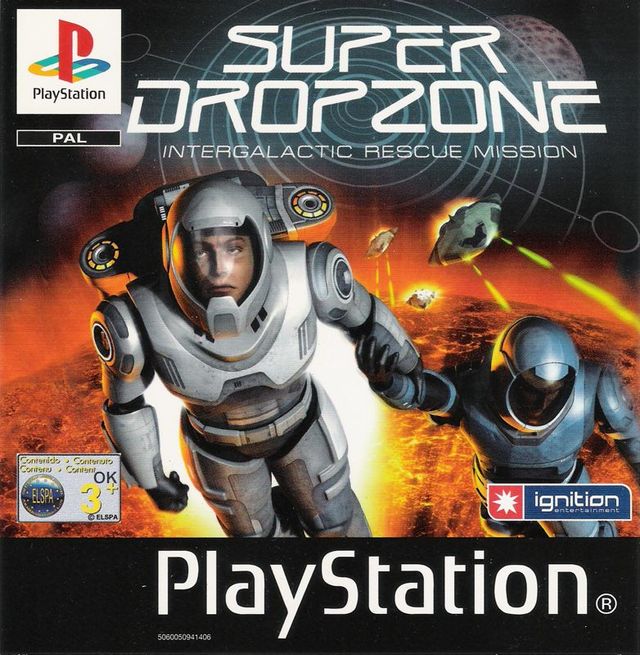 Game cover: Super Dropzone: Intergalactic Rescue Mission