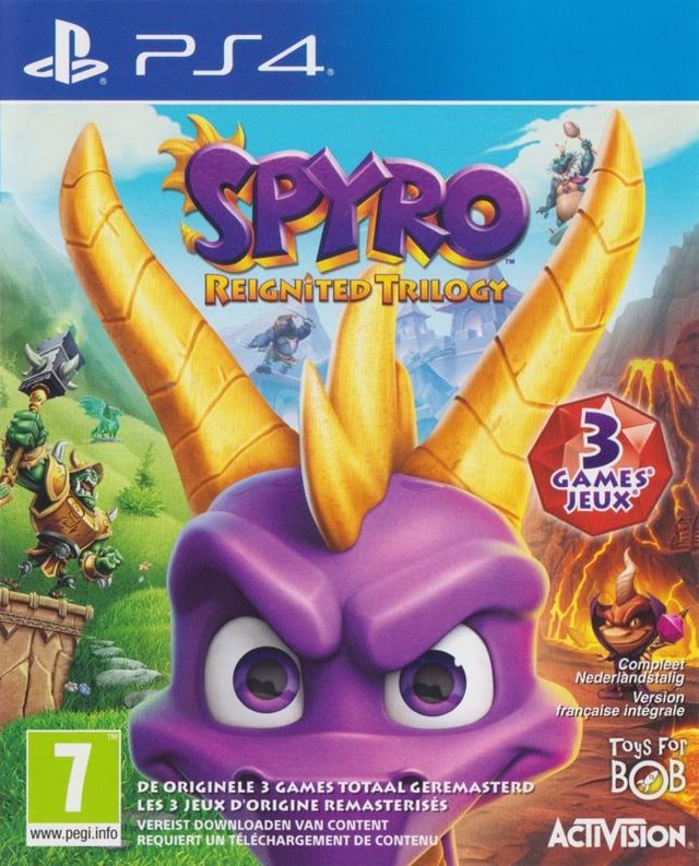 Game cover: Spyro: Reignited Trilogy