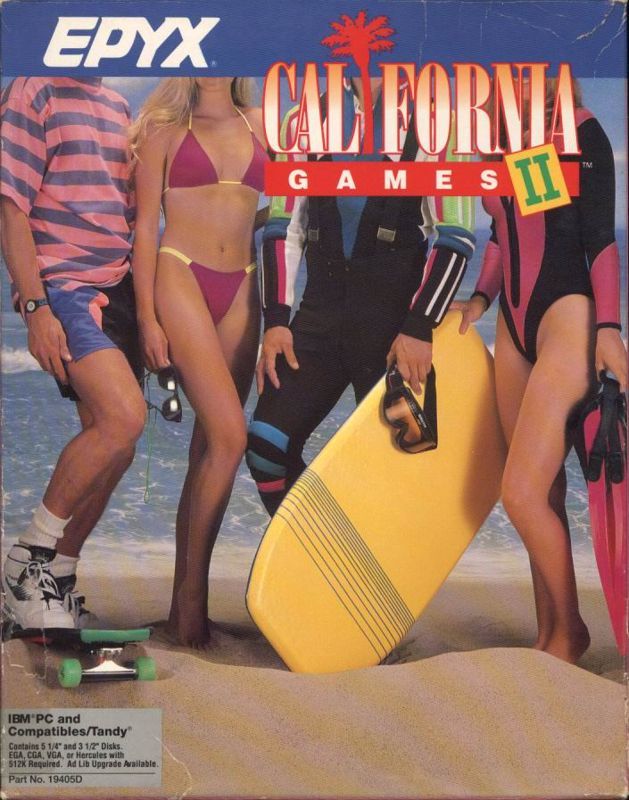 Game cover: California Games II