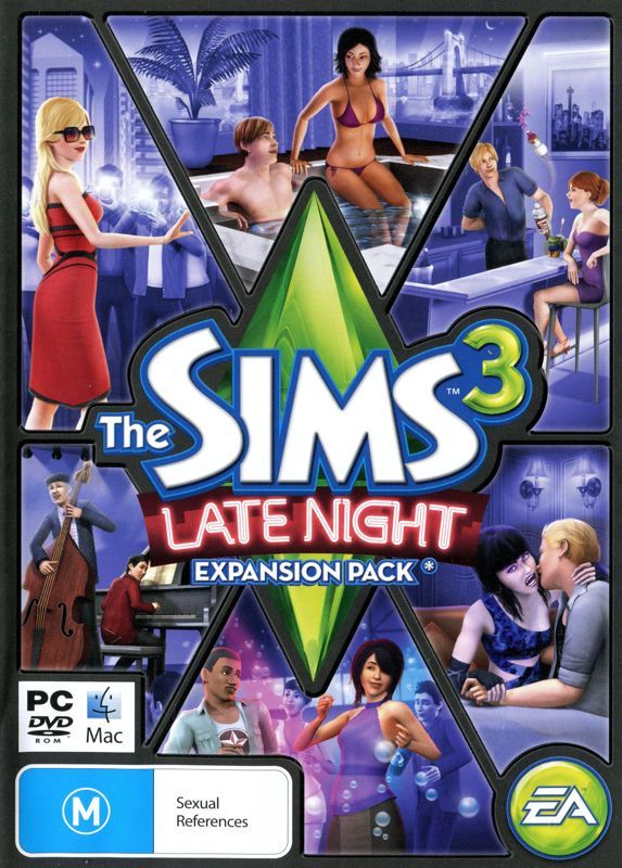 Game cover: The Sims 3: Late Night