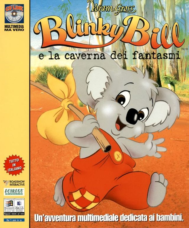 Game cover: Blinky Bill's Ghost Cave