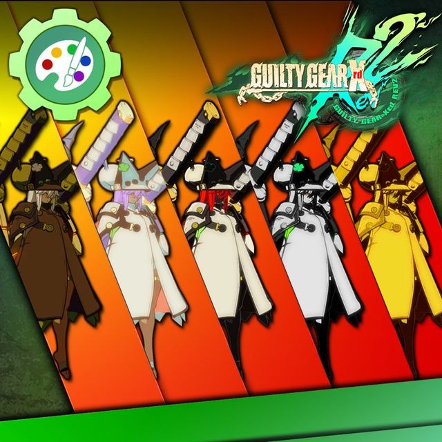 Game cover: Guilty Gear Xrd: Rev 2 - Character Colors: Ramlethal Valentine