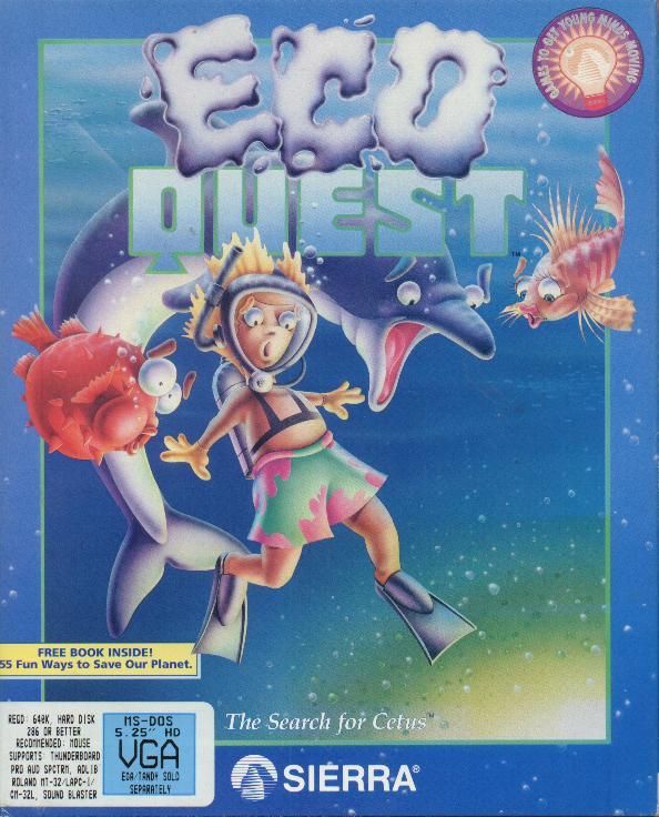 Game cover: EcoQuest: The Search for Cetus