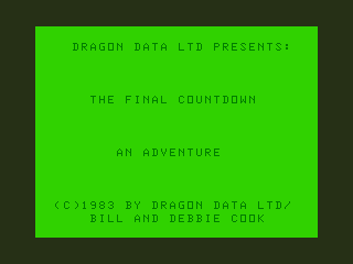 Game cover: Final Countdown