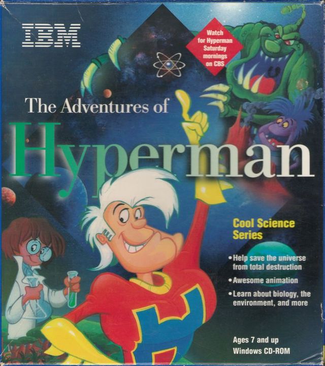 Game cover: The Adventures of Hyperman