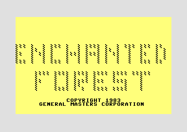 Game cover: Enchanted Forest