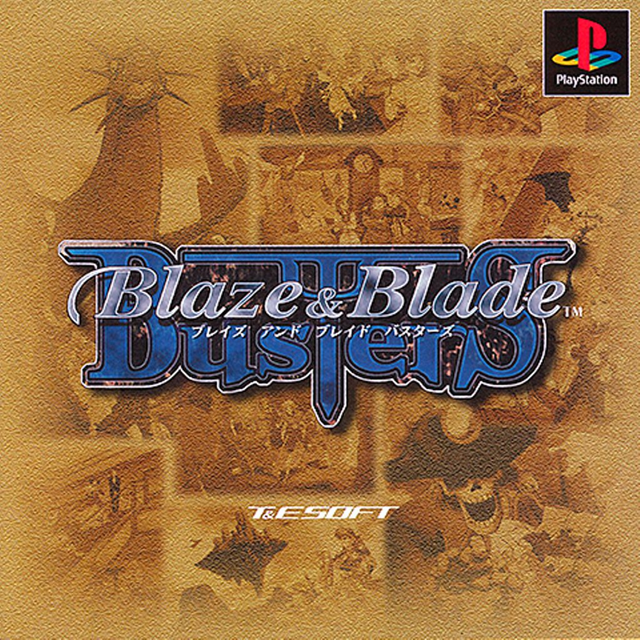 Game cover: Blaze & Blade Busters