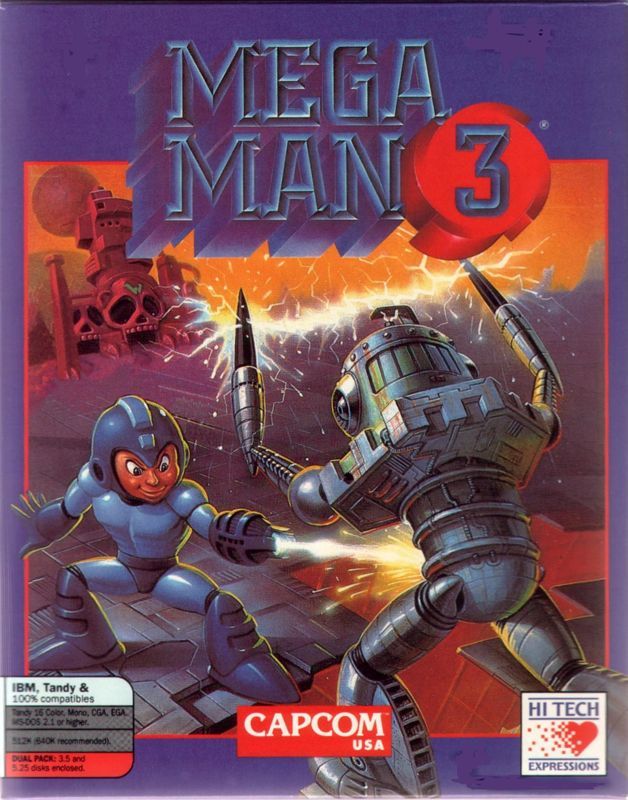 Game cover: Mega Man 3: The Robots are Revolting
