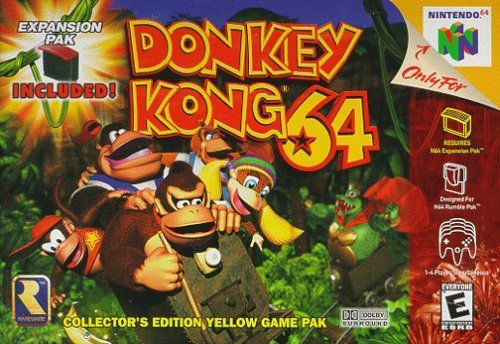 Game cover: Donkey Kong 64