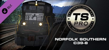 Game cover: Train Simulator: Norfolk Southern C39-8