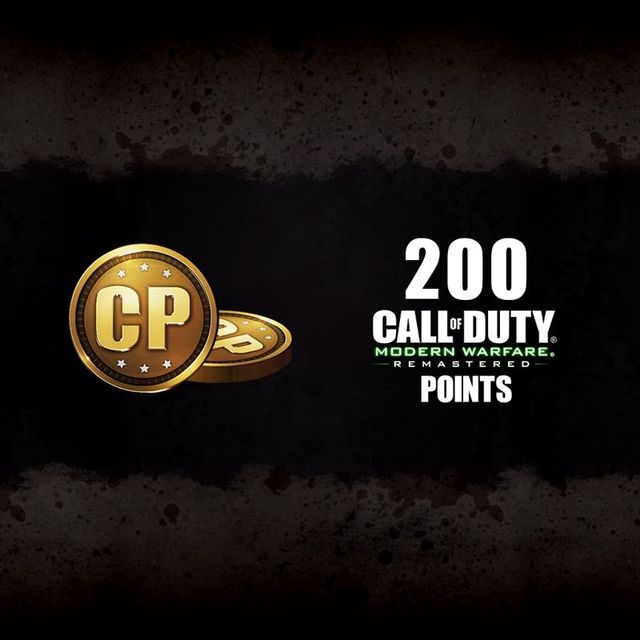Game cover: Call of Duty: Modern Warfare - Remastered: 200 Points