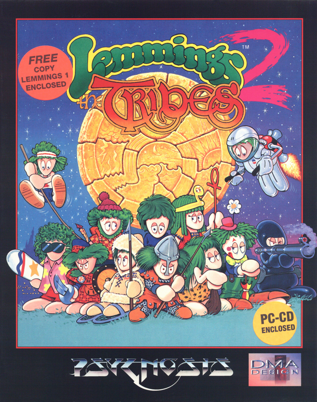 Game cover: Lemmings 2: The Tribes (CD ROM Edition)