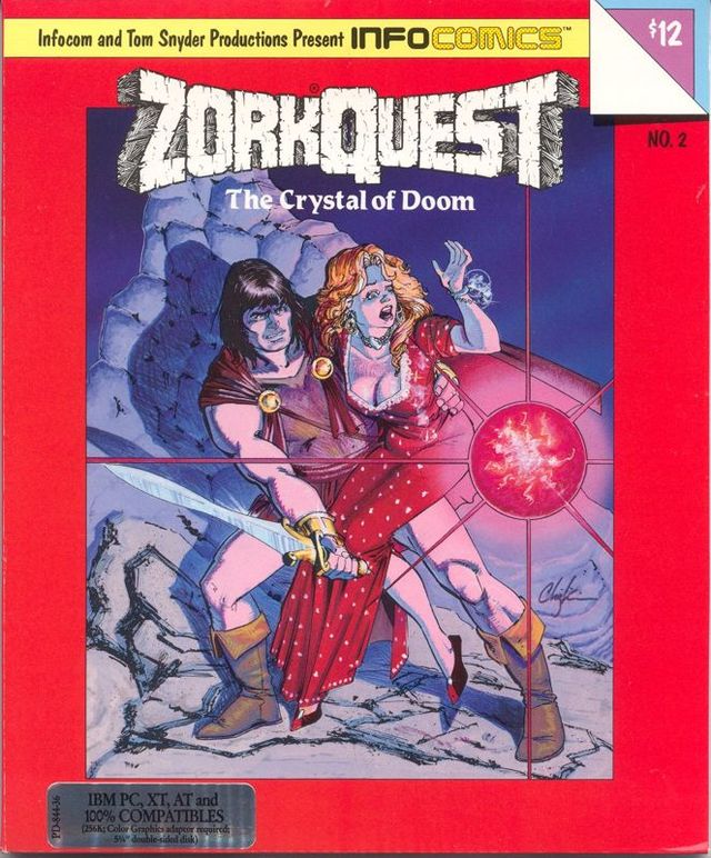 Game cover: ZorkQuest: The Crystal of Doom