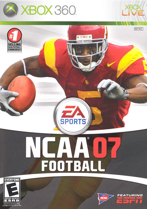 Game cover: NCAA Football 07