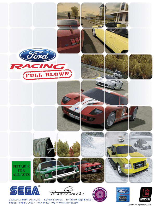 Game cover: Ford Racing: Full Blown