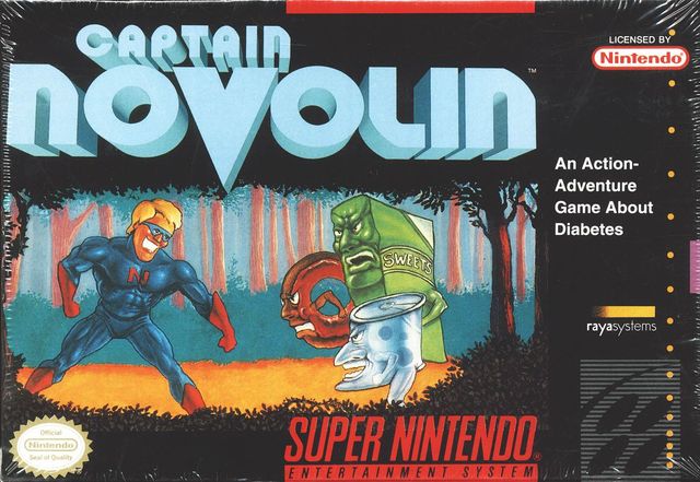 Game cover: Captain Novolin