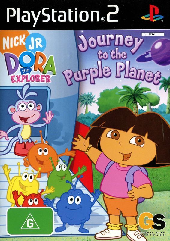 Game cover: Dora the Explorer: Journey to the Purple Planet