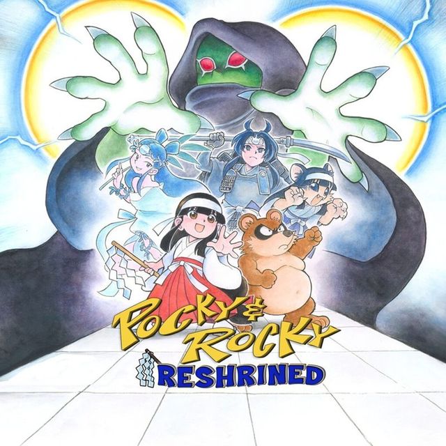 Game cover: Pocky & Rocky Reshrined