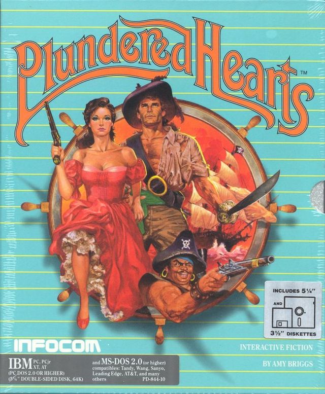 Game cover: Plundered Hearts