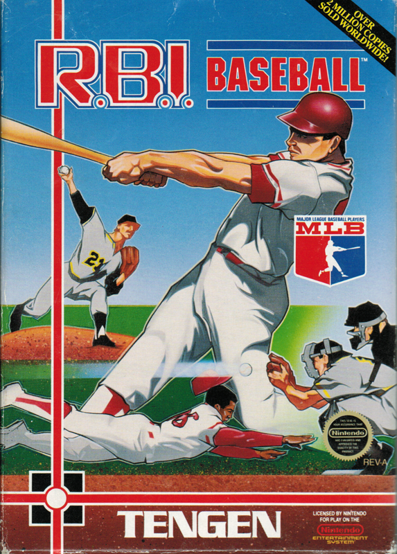 Game cover: R.B.I. Baseball
