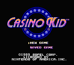Game cover: Casino Kid
