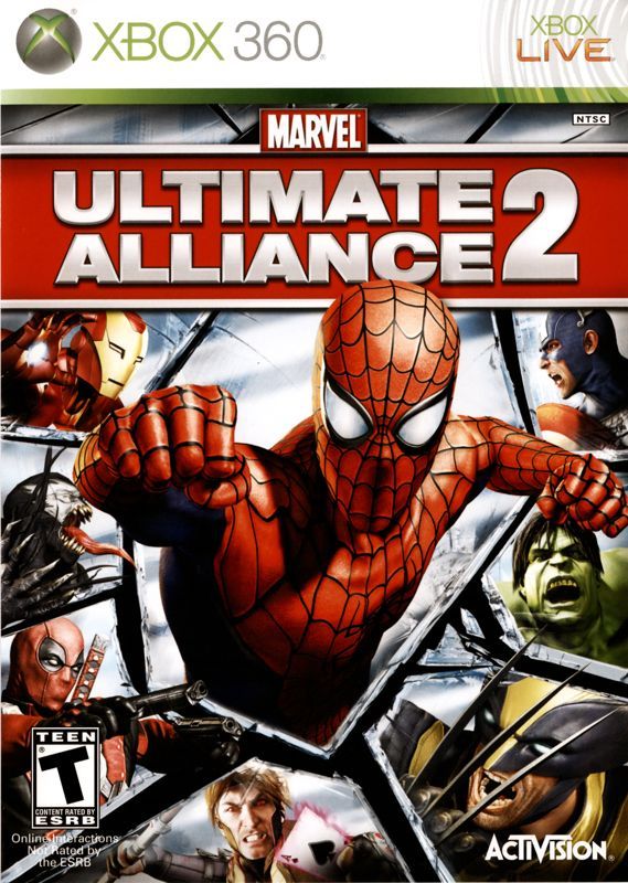 Game cover: Marvel Ultimate Alliance 2
