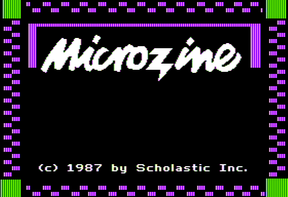 Game cover: Microzine #22