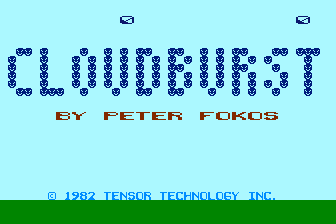 Game cover: Cloudburst