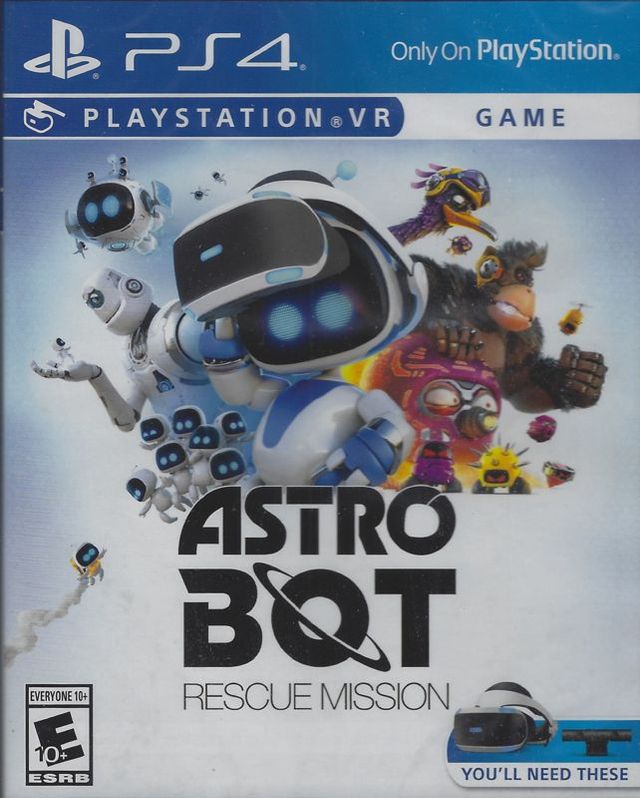 Game cover: Astro Bot: Rescue Mission