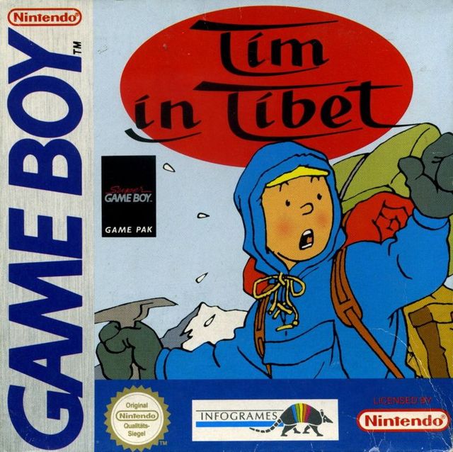 Game cover: Tintin in Tibet