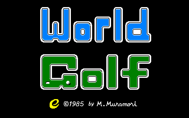 Game cover: World Golf