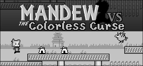 Game cover: Mandew vs the Colorless Curse
