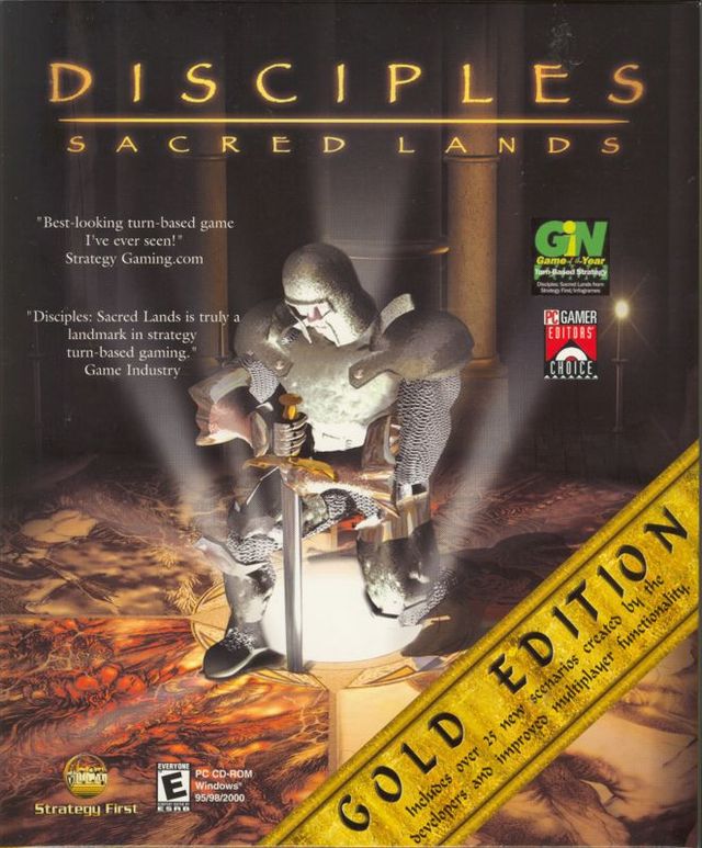 Game cover: Disciples: Sacred Lands - Gold Edition