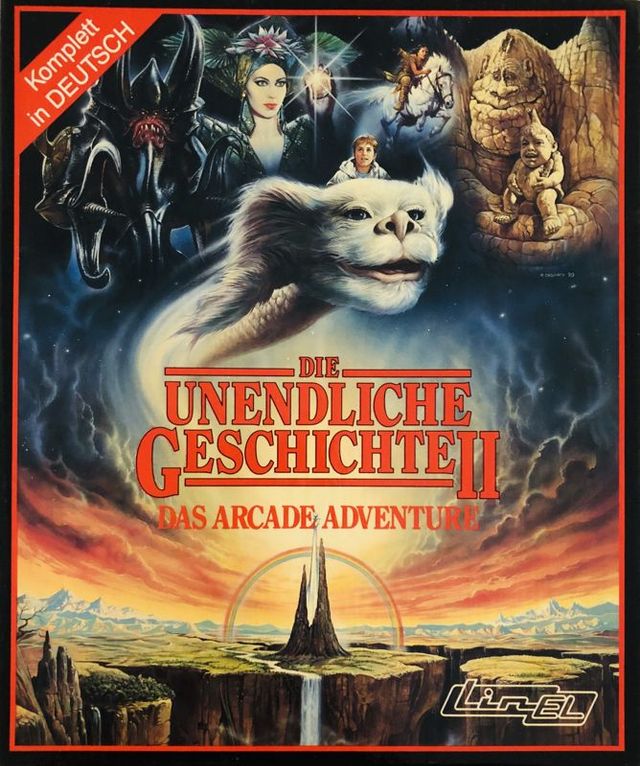 Game cover: The Neverending Story II: The Arcade Game