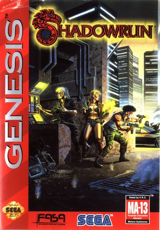 Game cover: Shadowrun
