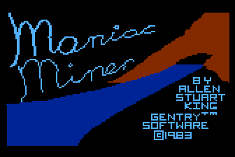 Game cover: Maniac Miner