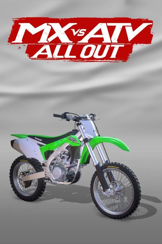 Game cover: MX vs ATV All Out: 2017 Kawasaki KX 450F