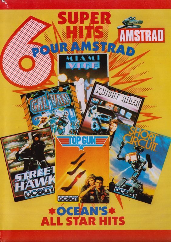 Game cover: 6 Super Hits pour Amstrad
