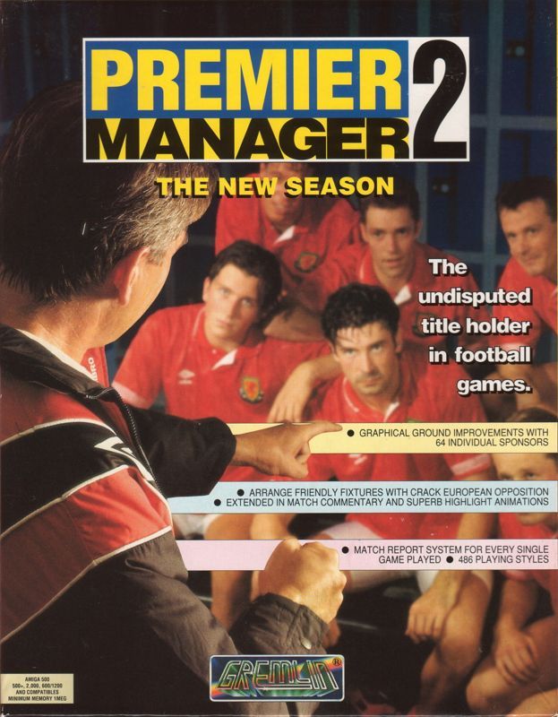 Game cover: Premier Manager 2