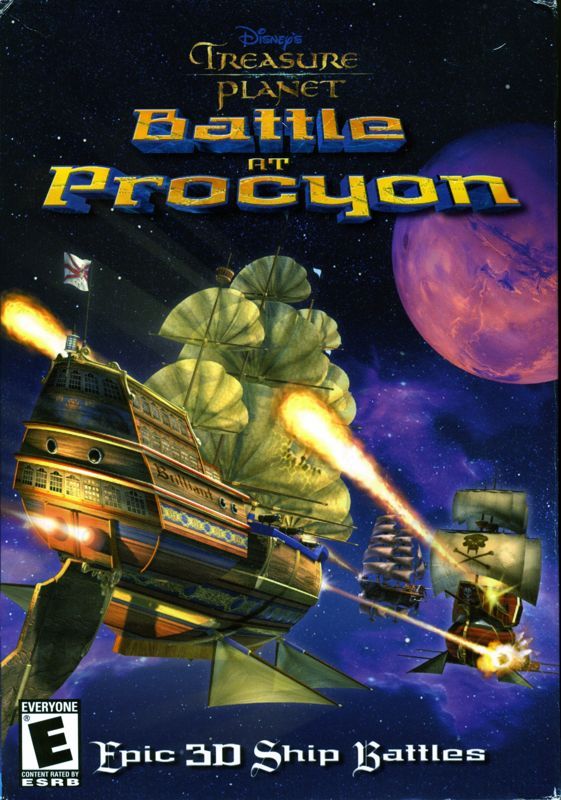 Game cover: Disney's Treasure Planet: Battle at Procyon