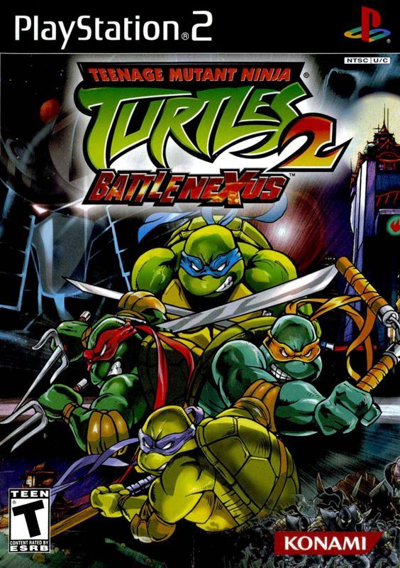 Game cover: Teenage Mutant Ninja Turtles 2: Battle Nexus