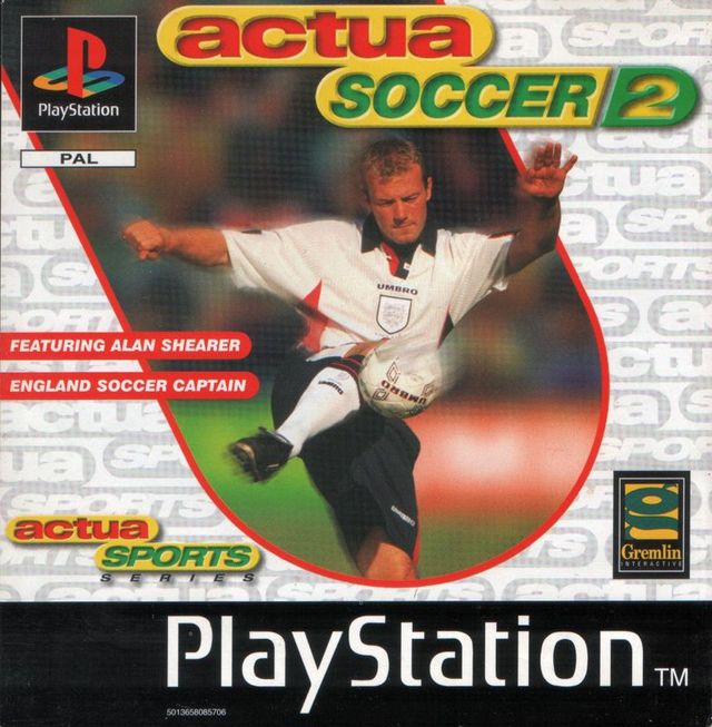 Game cover: Actua Soccer 2
