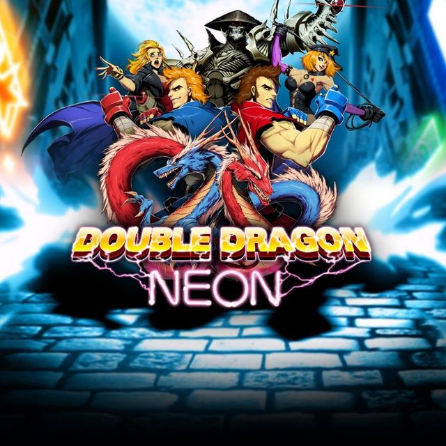Game cover: Double Dragon Neon