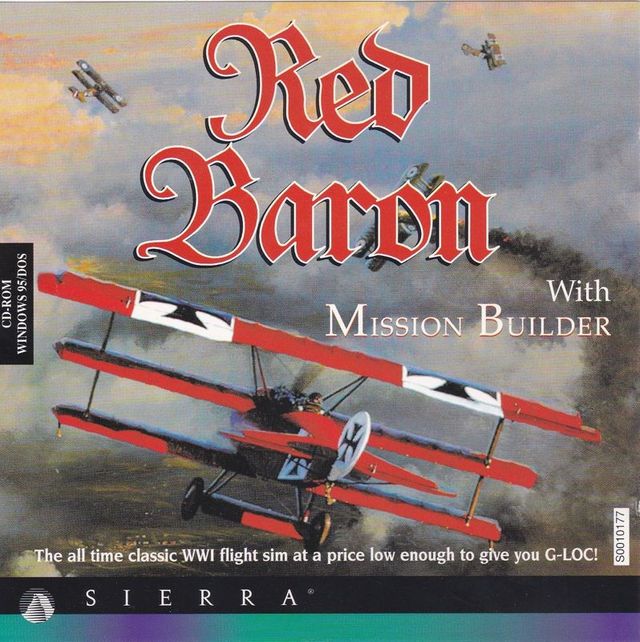 Game cover: Red Baron with Mission Builder