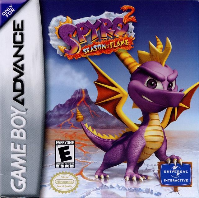 Game cover: Spyro 2: Season of Flame